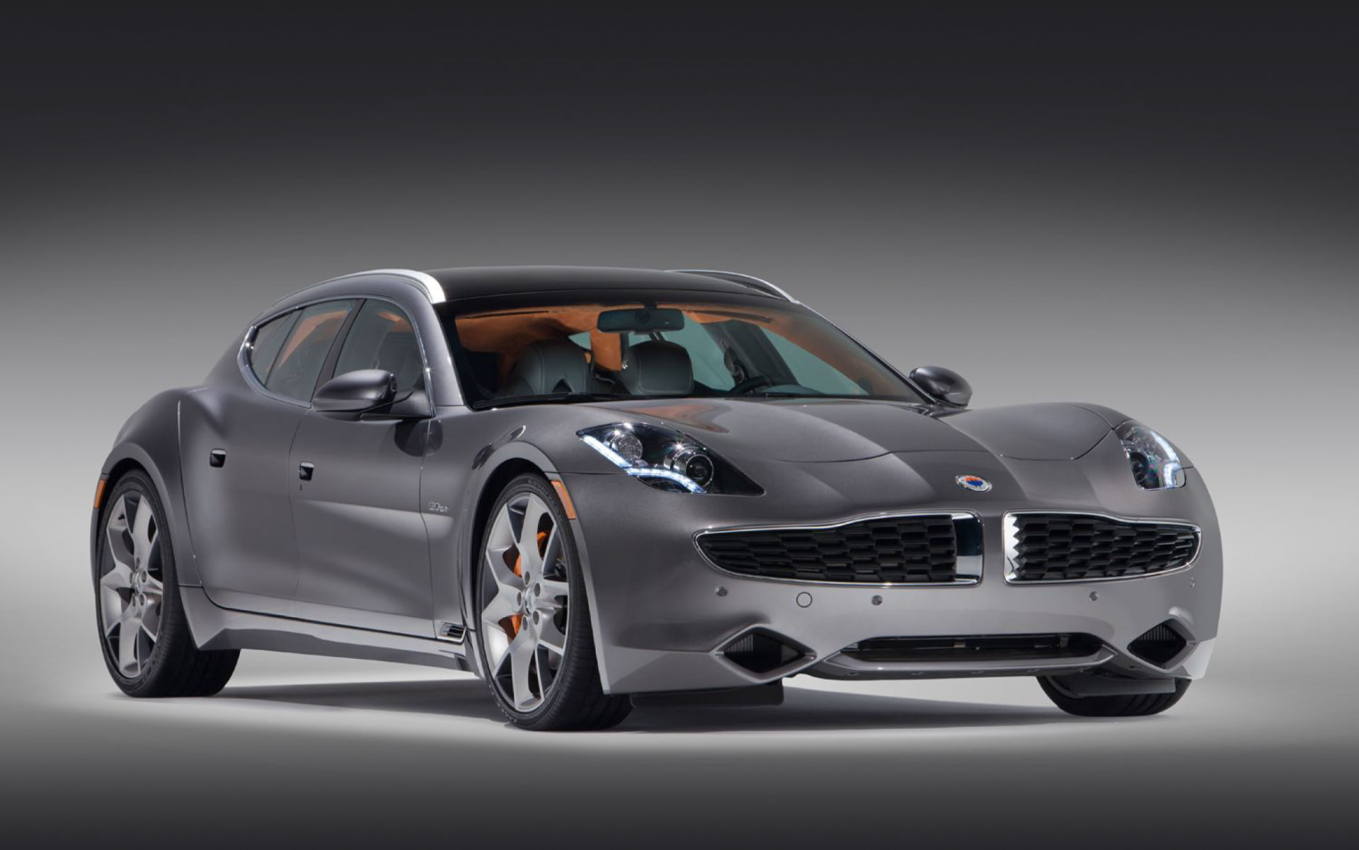 Fisker Karma Surf shooting brake exterior in a studio
